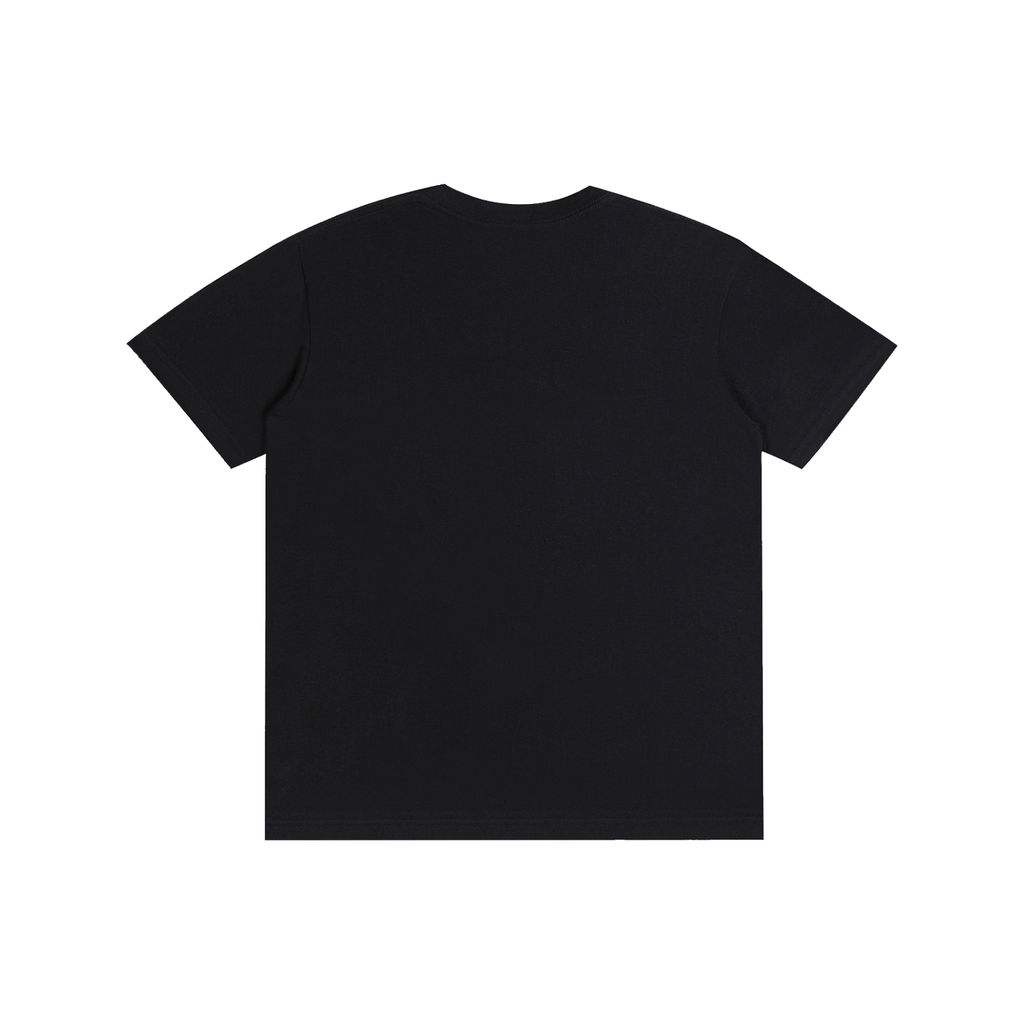 Genuino Mart – Premium Black Pure Cotton Unisex T‑Shirt
