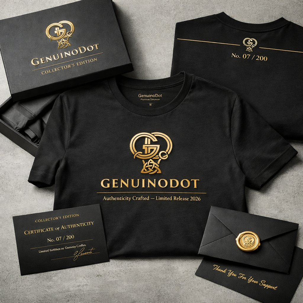 GENUINODOT Collector's Edition – Limited Premium Streetwear