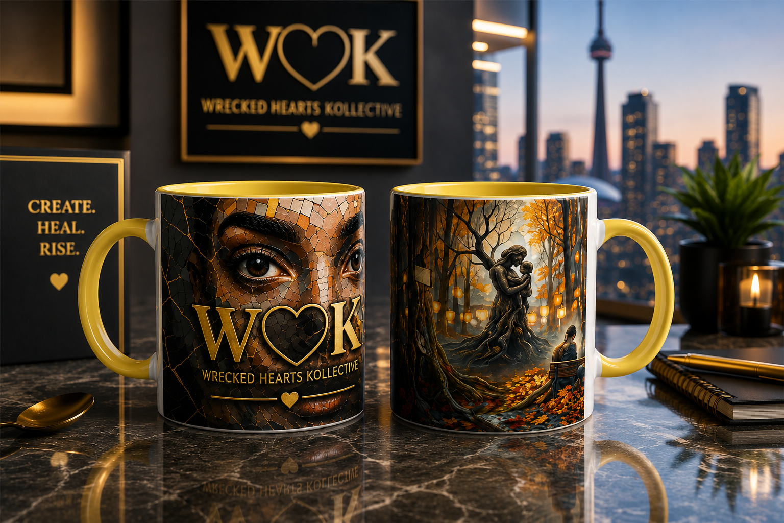 Wrecked Hearts • The Broken Beauty Mug