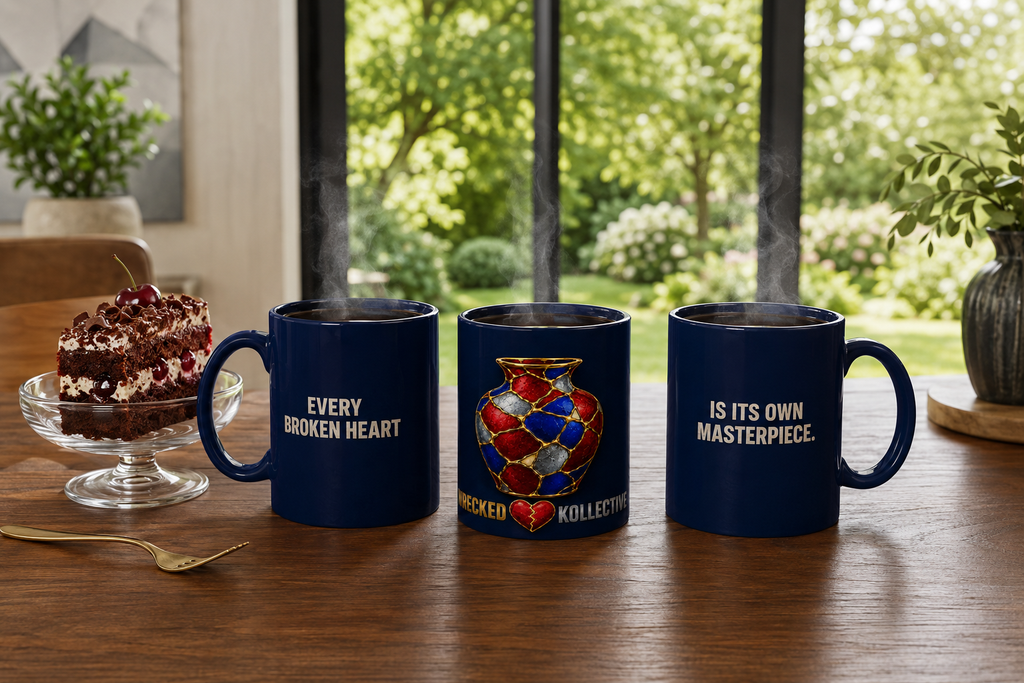 Every Broken Heart Is Its Own Masterpiece 11 oz Mug | Wrecked Heart Kollective