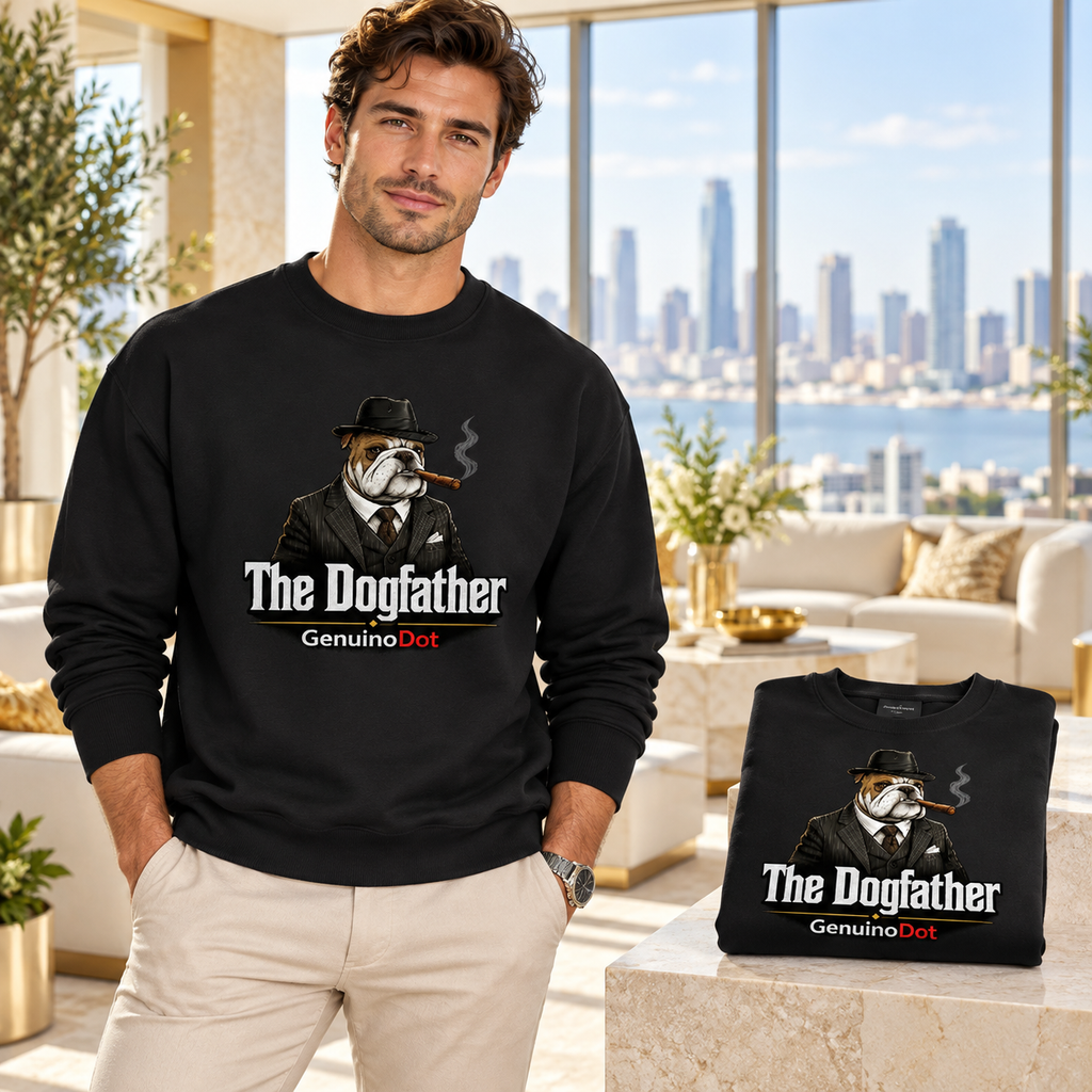 The Dogfather™ Premium Crewneck Sweatshirt