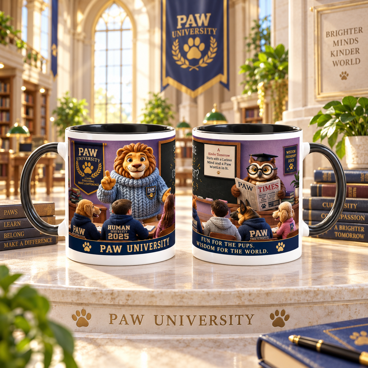PAW University™ "Purpose or Comfort?" Mug