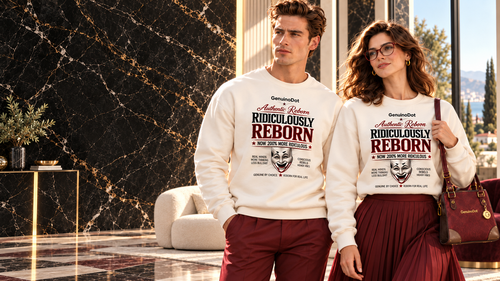GenuinoDot • Authentic Reborn Crewneck