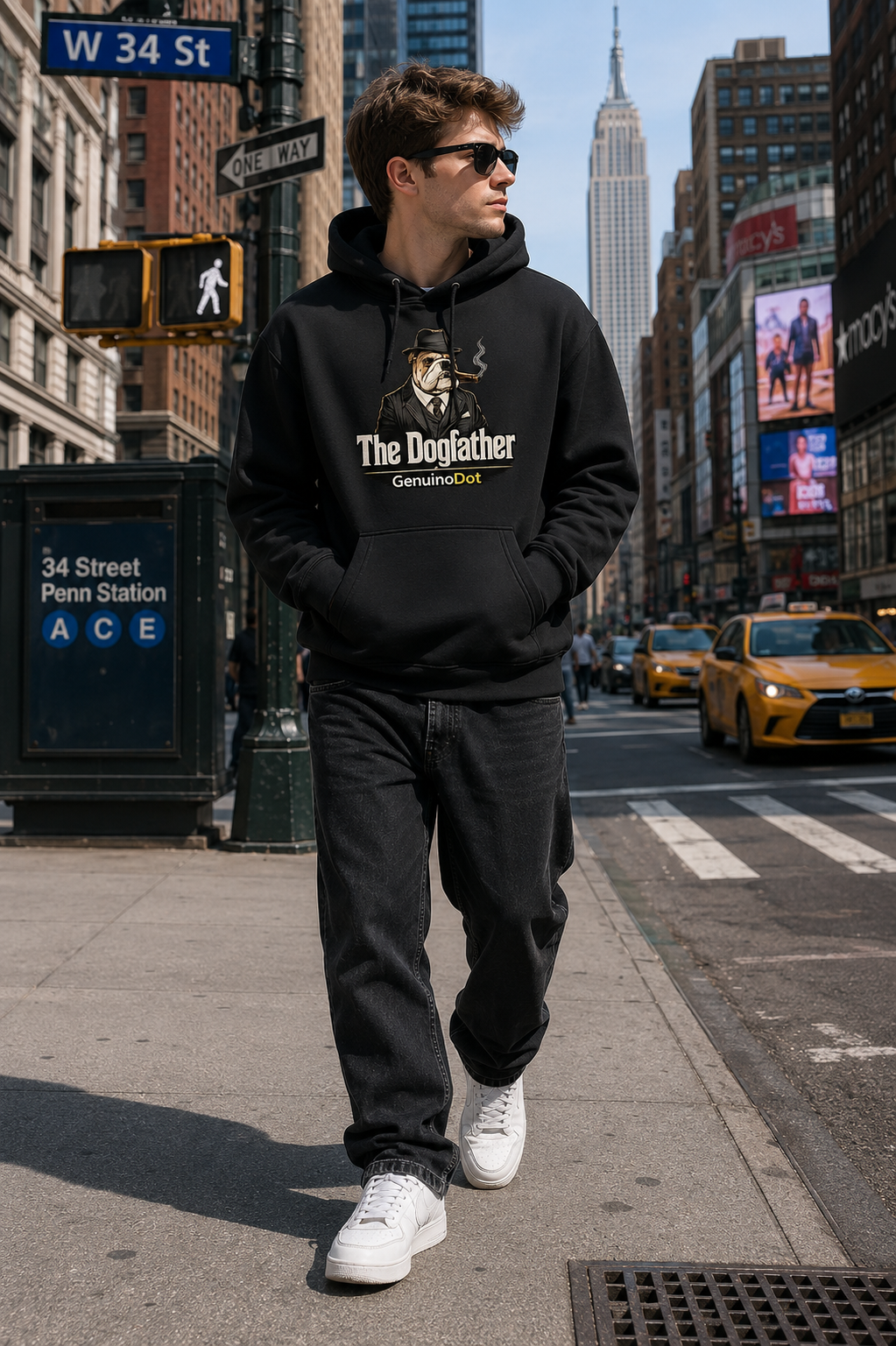 The Dogfather • Premium Streetwear Hoodie