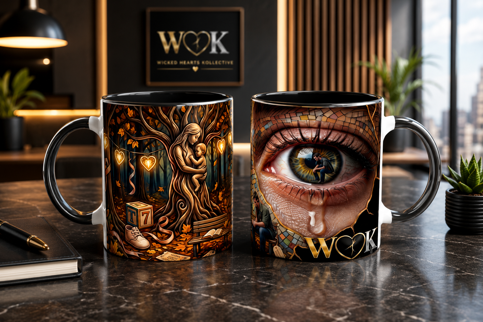 Wrecked Hearts • The Silent Cry Mug